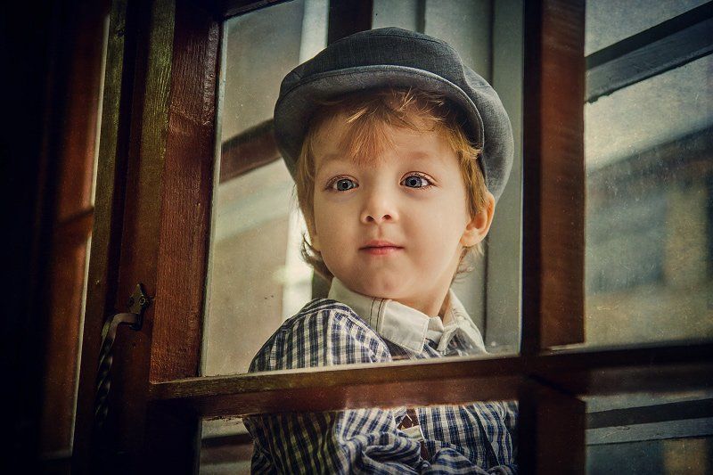 Дети, Детский портрет, Люди, Мальчик, Портрет Малыш Егорка фото превью
