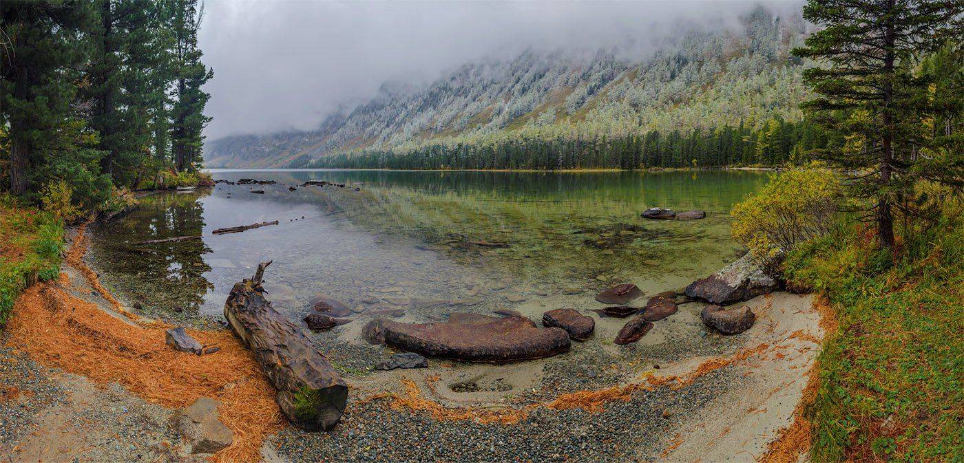 горный алтай,  горы,  мультинские озера,  озеро, осень,  пейзаж,  природа,  путешествия,  сибирь,  туризм, алтай, берег, Альберт Беляев