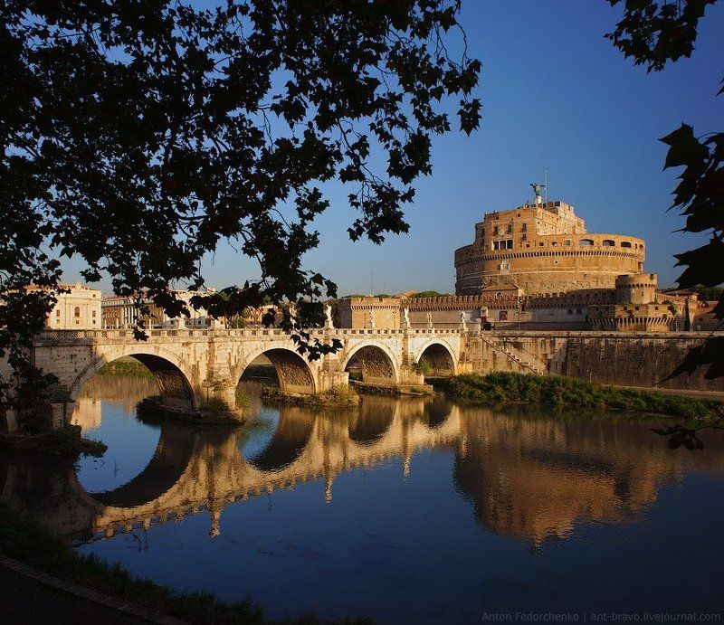 Castle, Italy, Rome, Замок, Италия, Рим Замок Святого Ангела фото превью