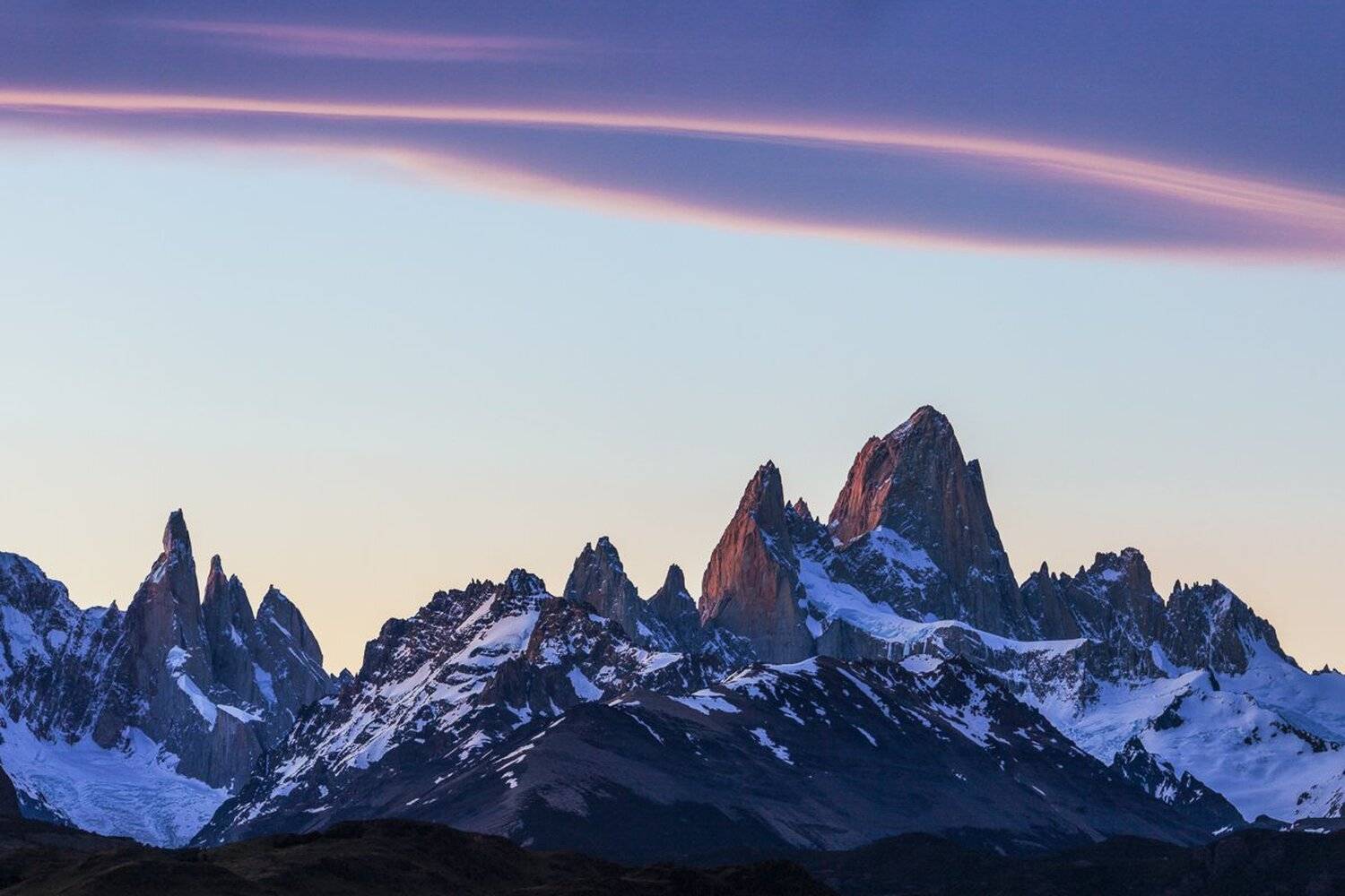 фитц, патагония, закат, Марина Маликова