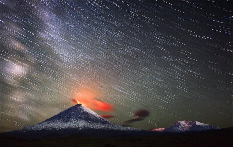 Звездная метель и Ключевская. фото превью