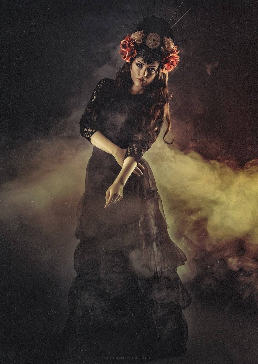 Арт, Венок, Ворожея, Дым, Колдунья, Карпов Александр