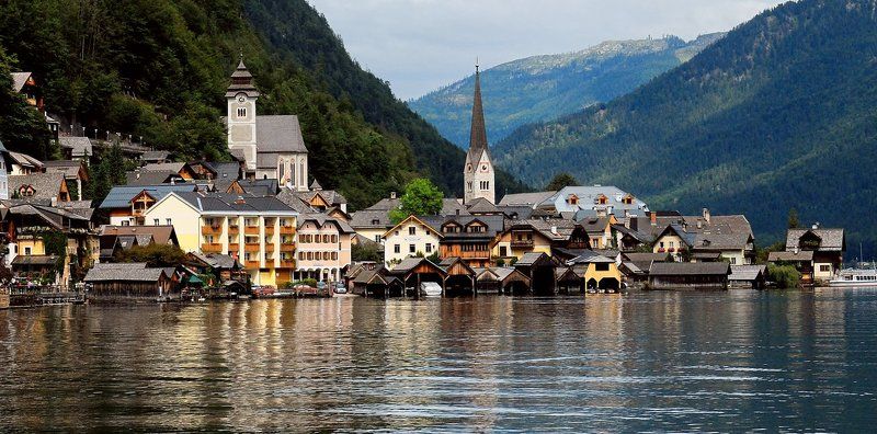 Осенний Гальштат фото превью