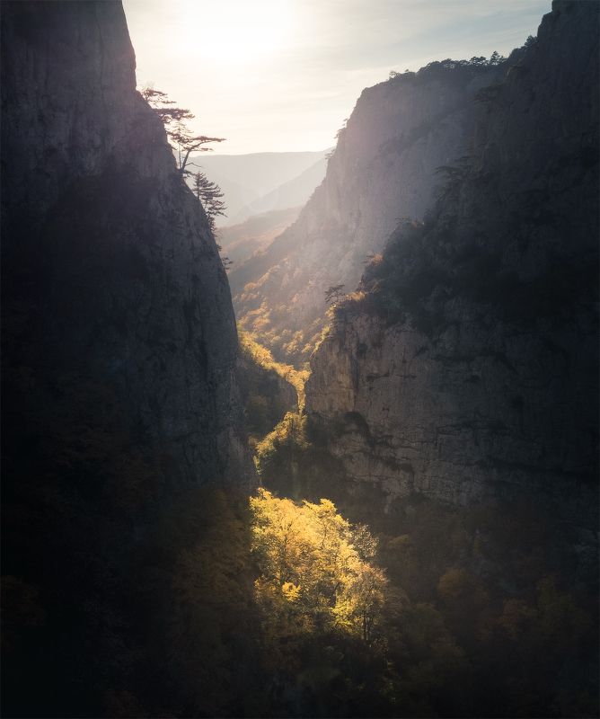 Осень в каньоне... фото превью