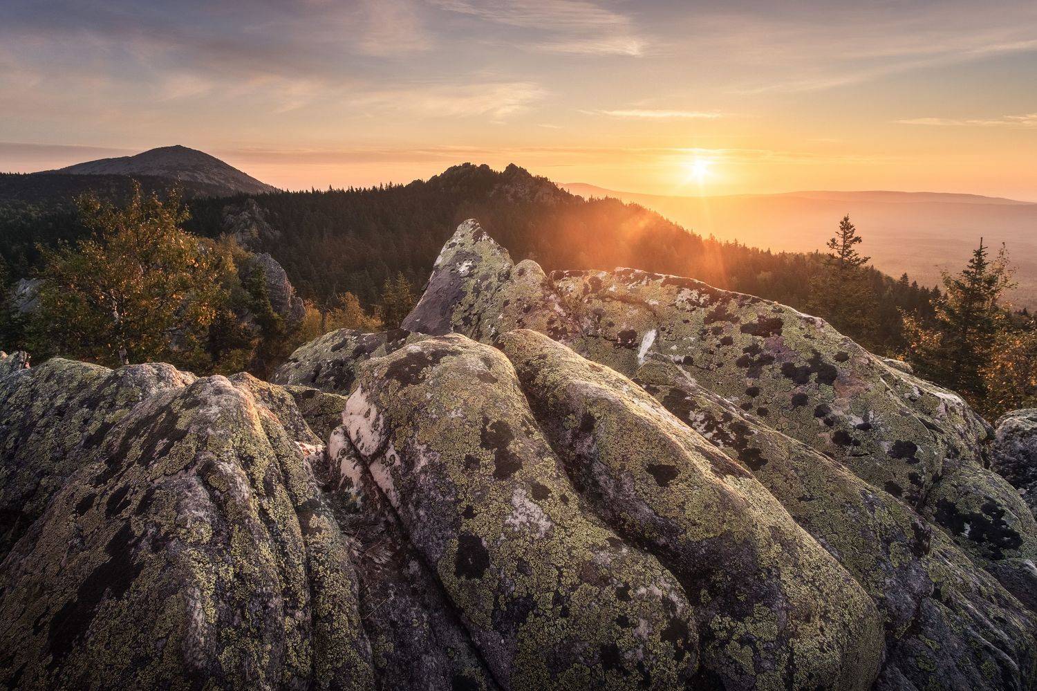 таганай, урал, южный урал, осень, рассвет, утро, Глеб Желтов