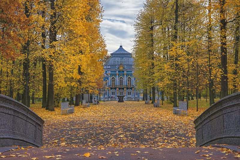 санкт-петербург,царское село,осень Царскосельская осень фото превью