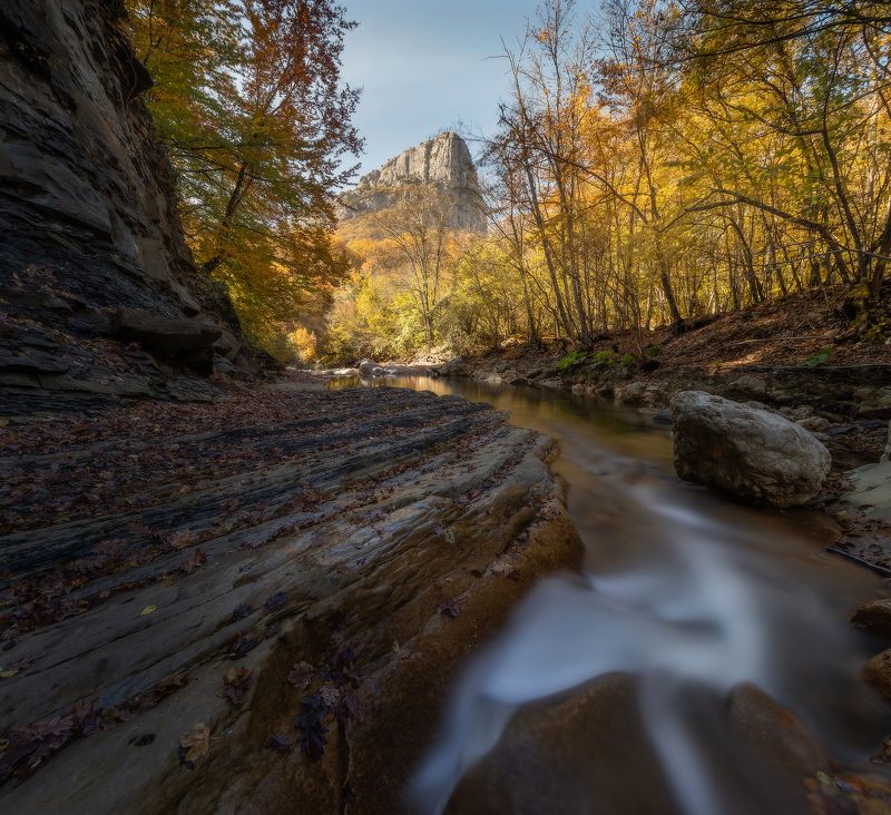 Осенний каньон. фото превью