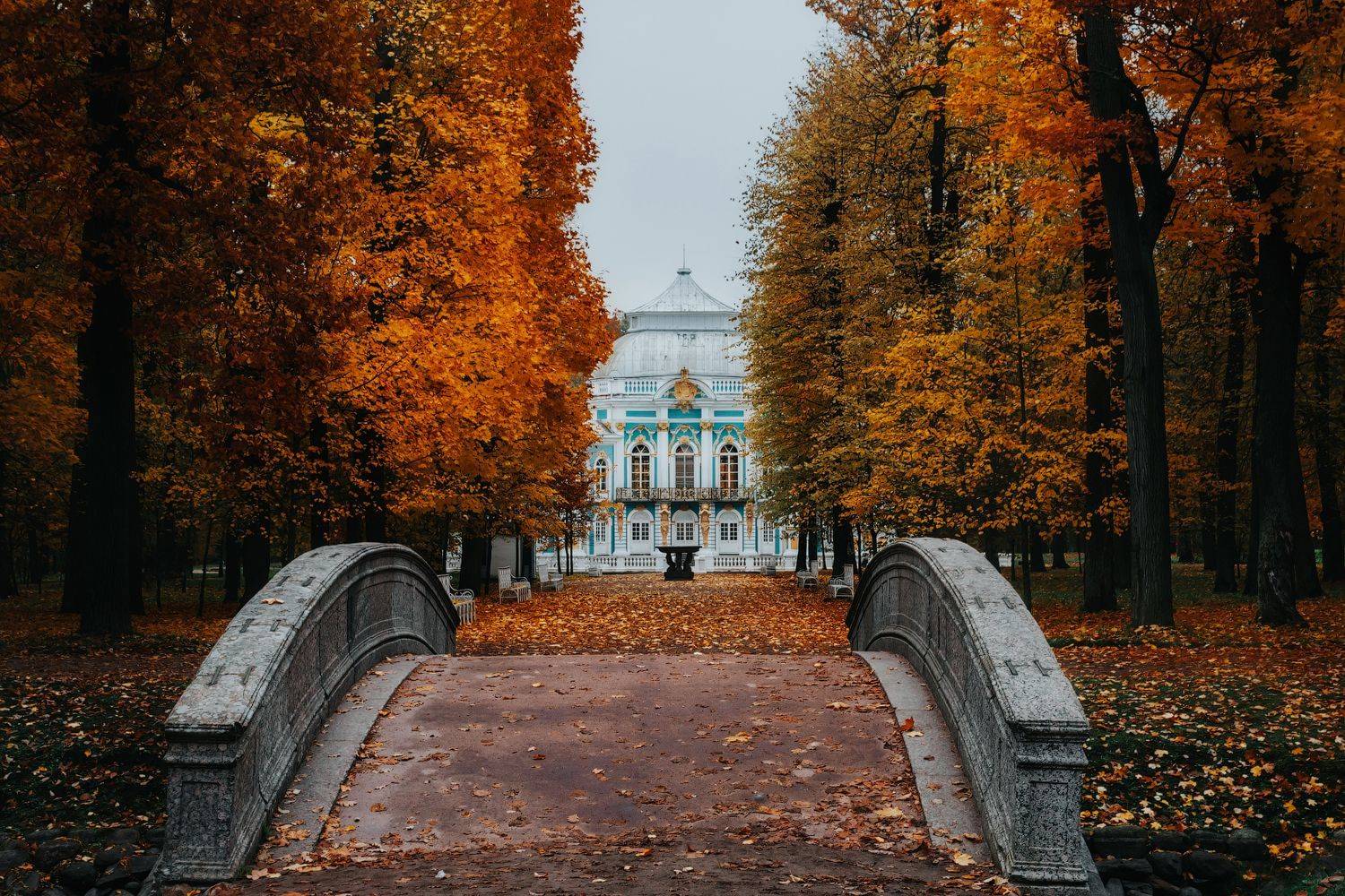 пушкин, осень, царское село, Майя Афзаал