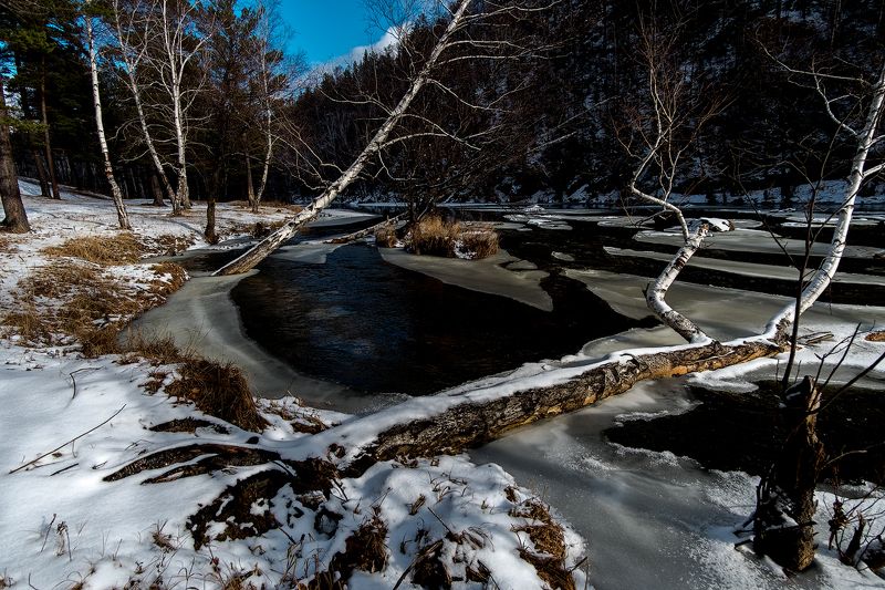 Уходящая осень фото превью