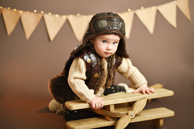 Самолет авиатор пилот летчик шлем  Авиатор фото превью