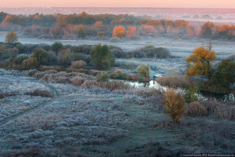 воронеж, подгорное, осень, 2021 Утро рыбака фото превью