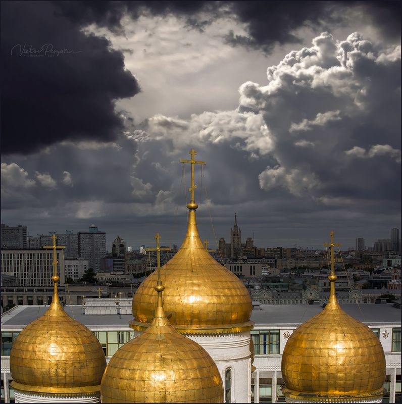 Золотые купола Москвы.... фото превью