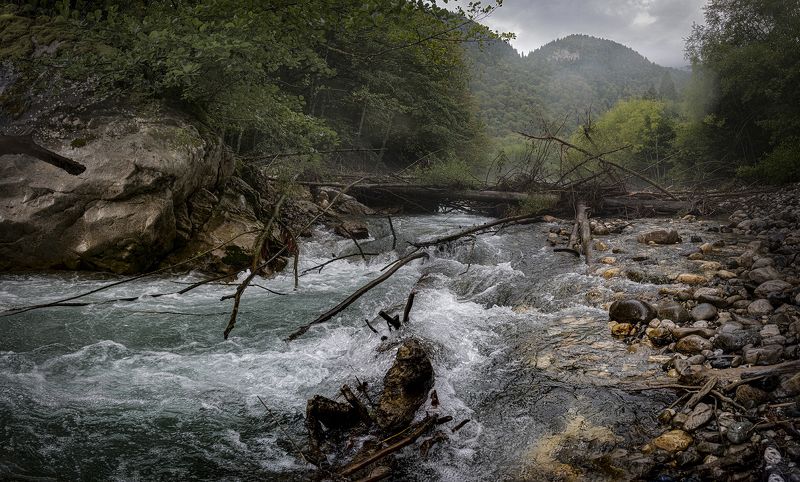 Горные реки Кавказа фото превью