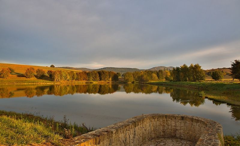 Morning on the pond фото превью