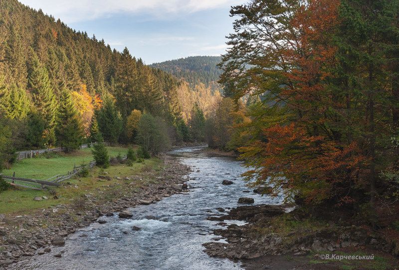 На осінній  Тереблі... фото превью