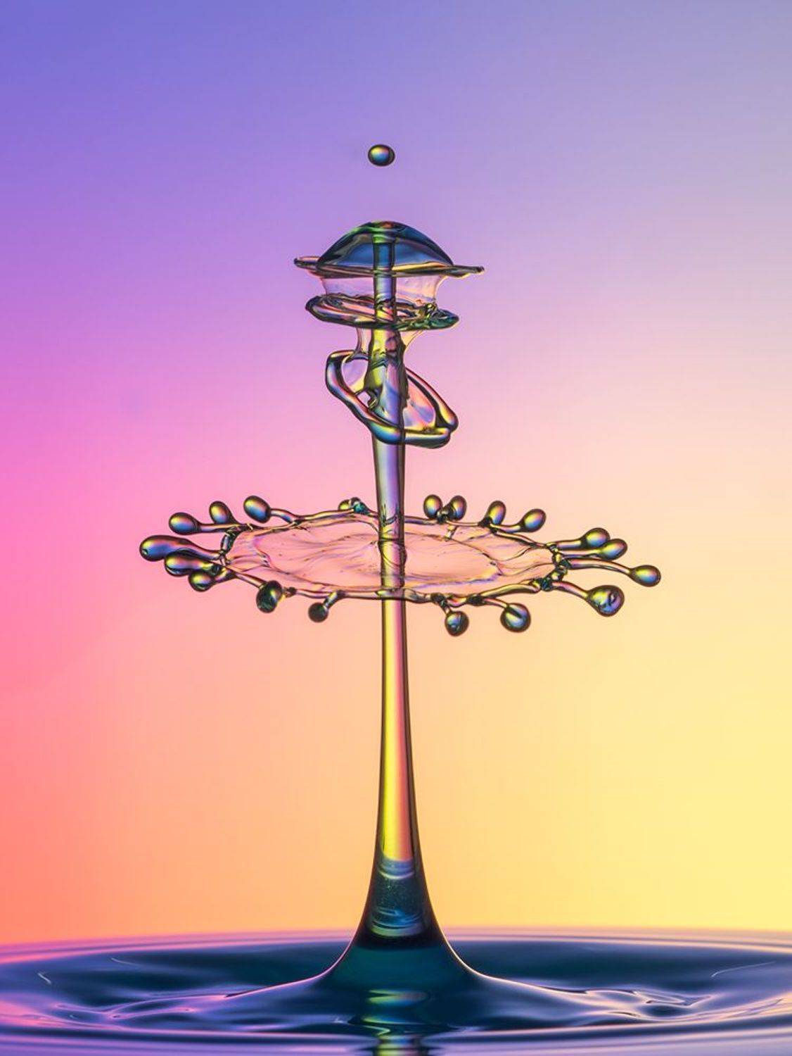 abstrcat,waterdrops,liquid,art,color,photography,light,flash, mustafa yagci