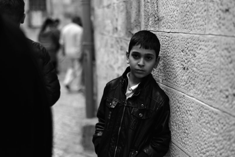 мальчик, портрет, чб  *** фото превью