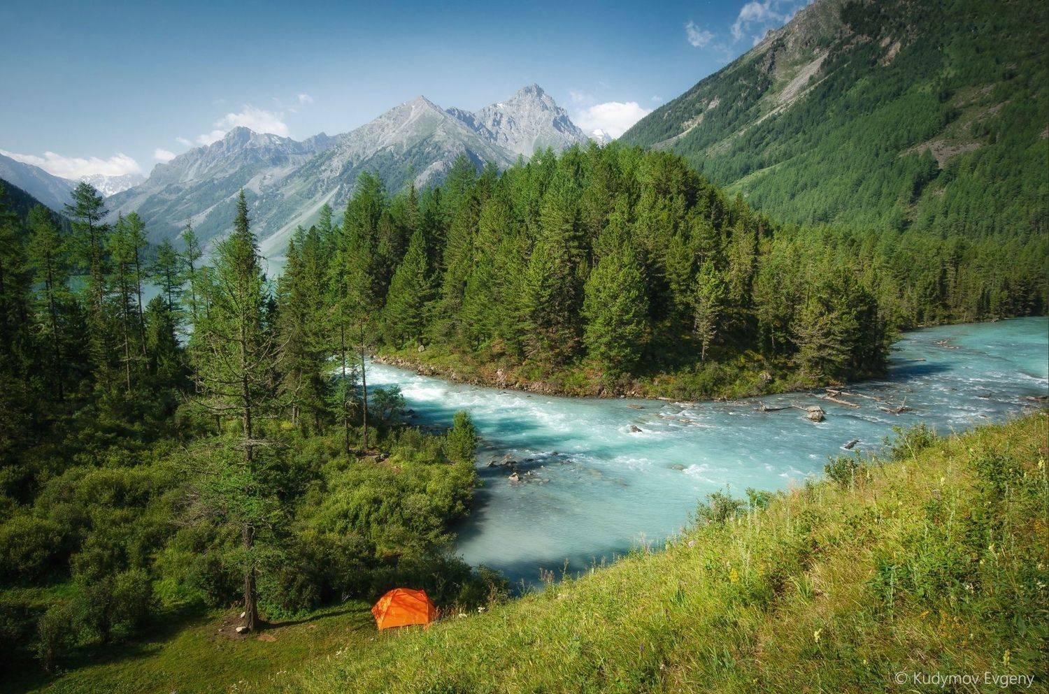 алтайозеро,горы, Евгений Кудымов