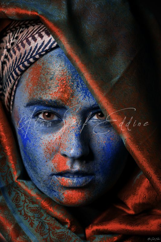 portrait,artphotography, female, light, emotions, alaaseifeddinephotography Haloween ! фото превью