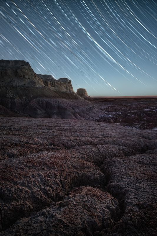 звезды, казахстан, вко, восточный казахстан, киин-кериш, астро, ночь, звездные треки, треки, startrail, startrails Сны Киин-Кериша фото превью
