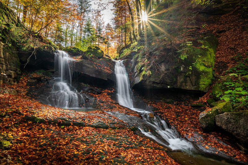 Autumn in Beskidy Mountains фото превью