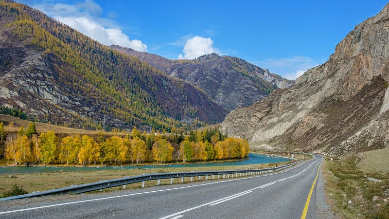 пейзаж, осень, Горный Алтай, Чуйский тракт  Чуйский тракт  фото превью