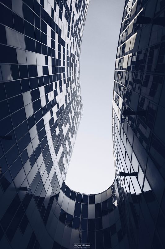 architecture, dark, line, abstarct, city, urban, facade, modern, Moscow, Russia Тетрис фото превью