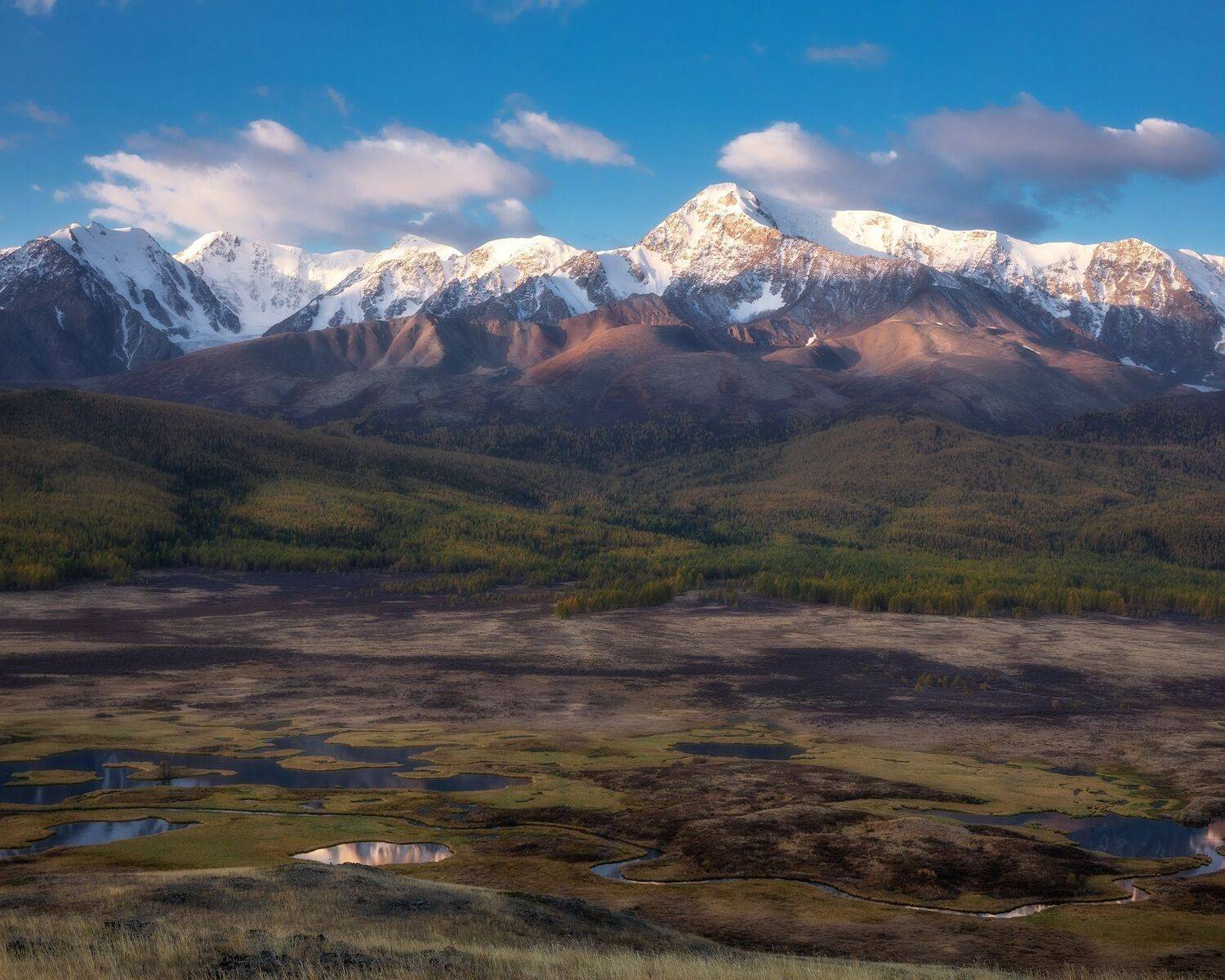 алтай, горы, осень, Алексей Марголин