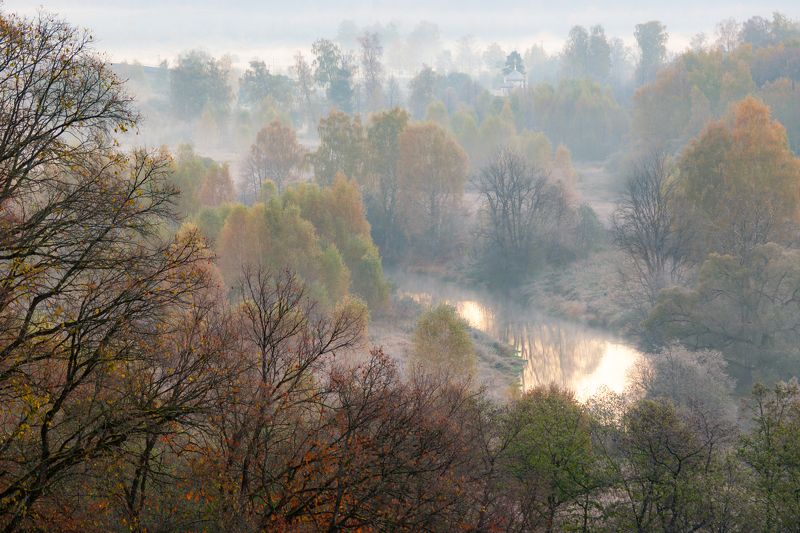 Утро на р. Истра фото превью