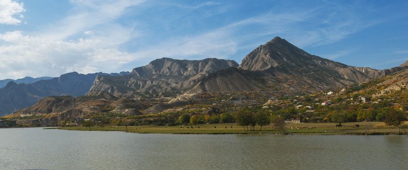 пейзаж, кавказ, дагестан, горы, осень, landscape, mountains, autumn Durotar фото превью