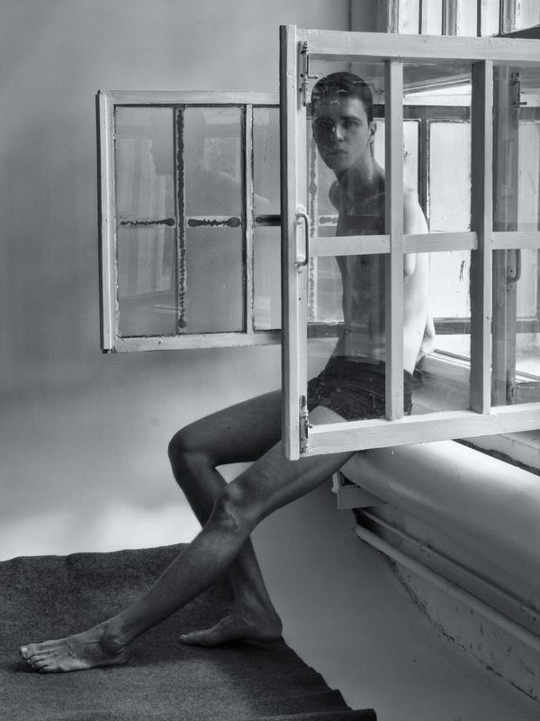 Black and white, Monochrome, Portrait, Moscow, Russia The fragility is humanity фото превью