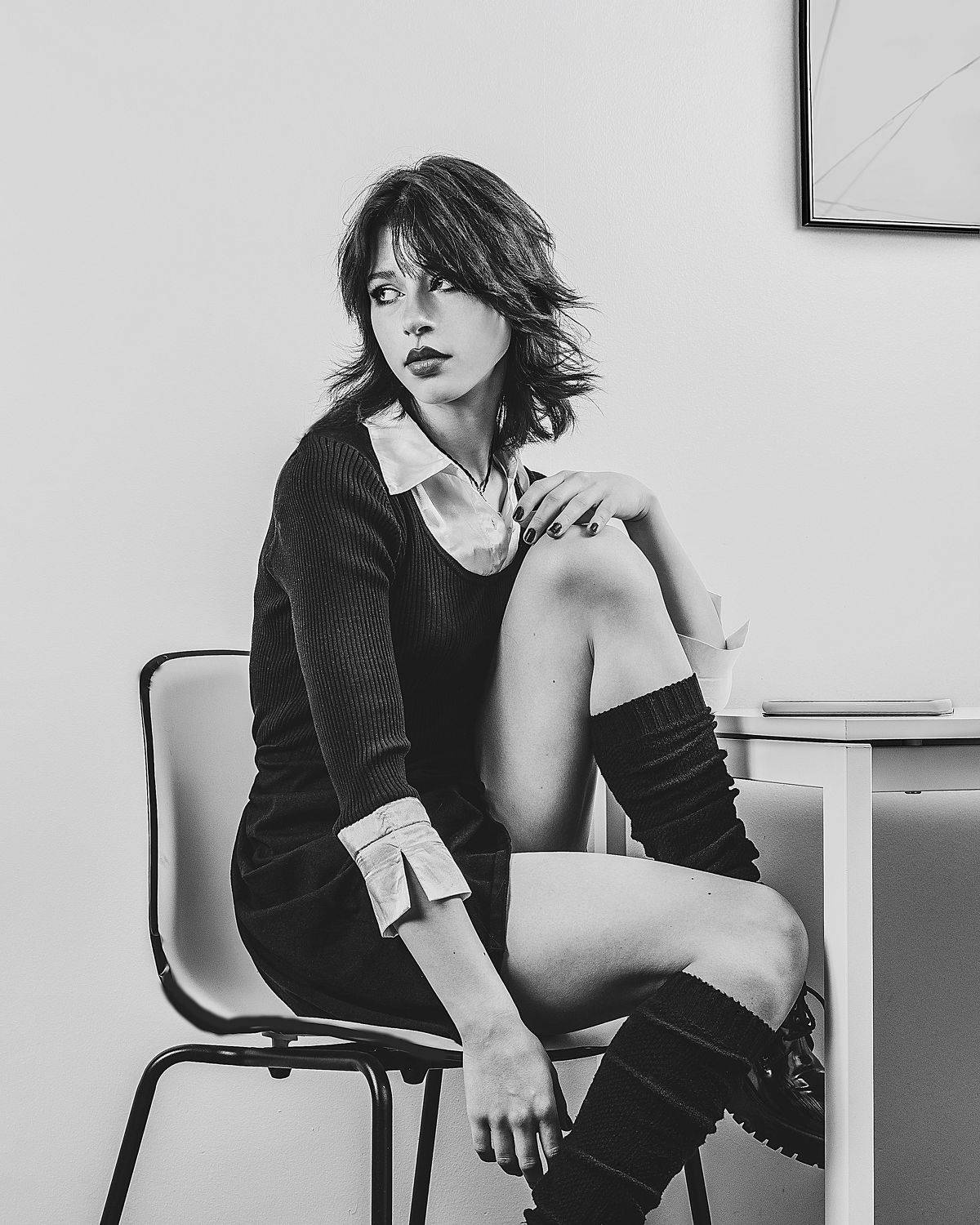 fine art , постановочная фотография ,жанровый портрет, губы , portrait, Natalia Kholodova