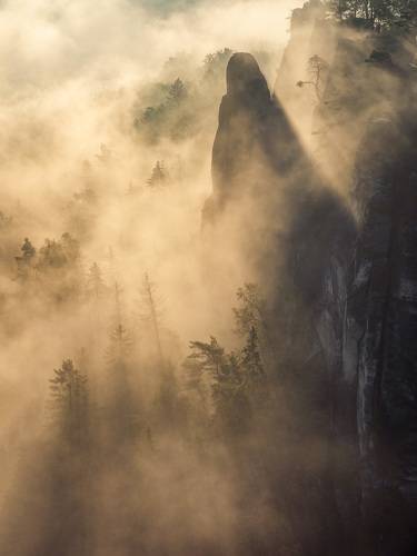 Fog in Bastei