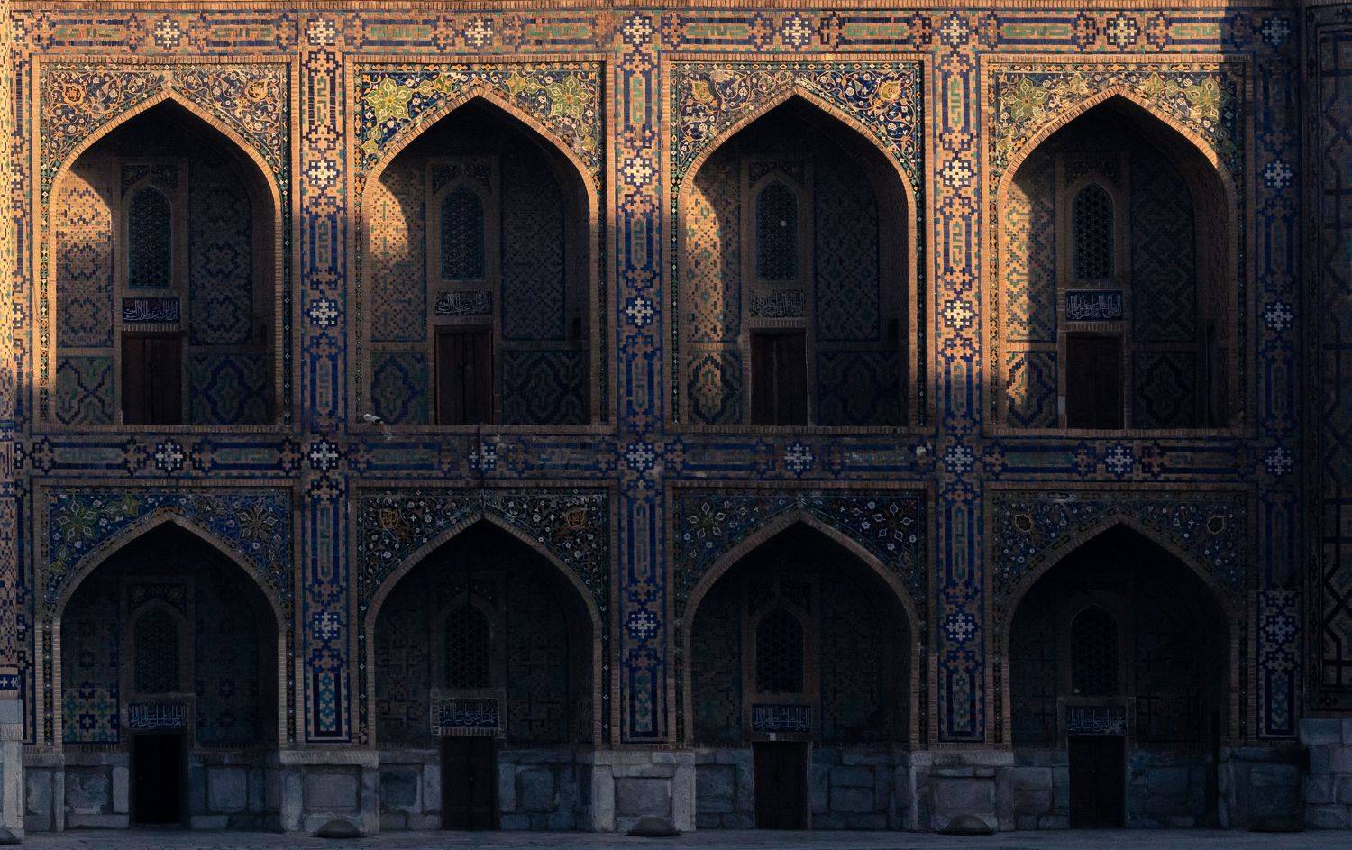 asia, orient, oriental, middle asia, uzbekistan, Samarquand, Tilla-Kari Madrasah, Samarquand, Madrasah, ancient, city, town, architecture, Roman Bevzenko