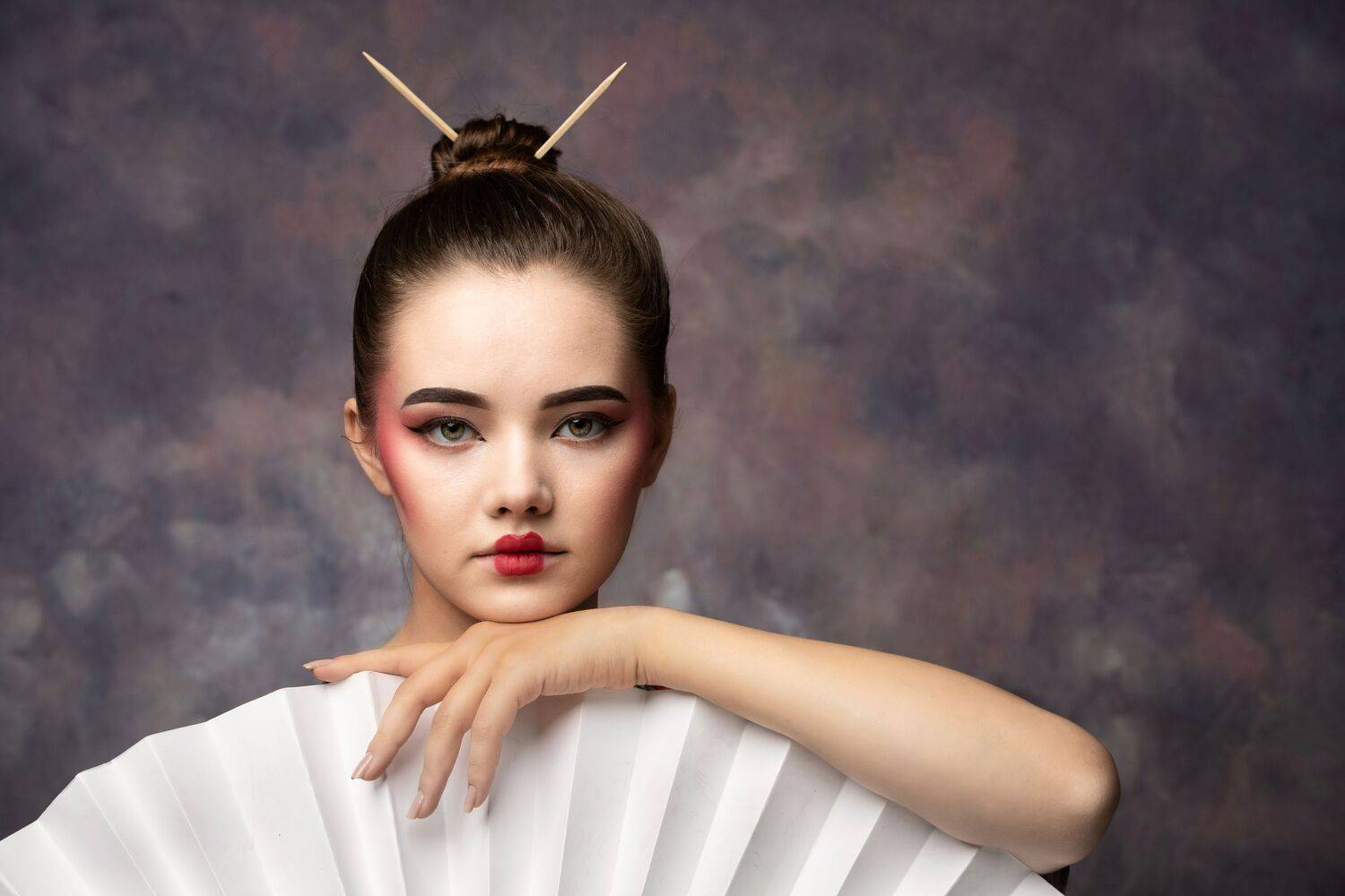 woman, geisha, Mihai Romeo Bogdan