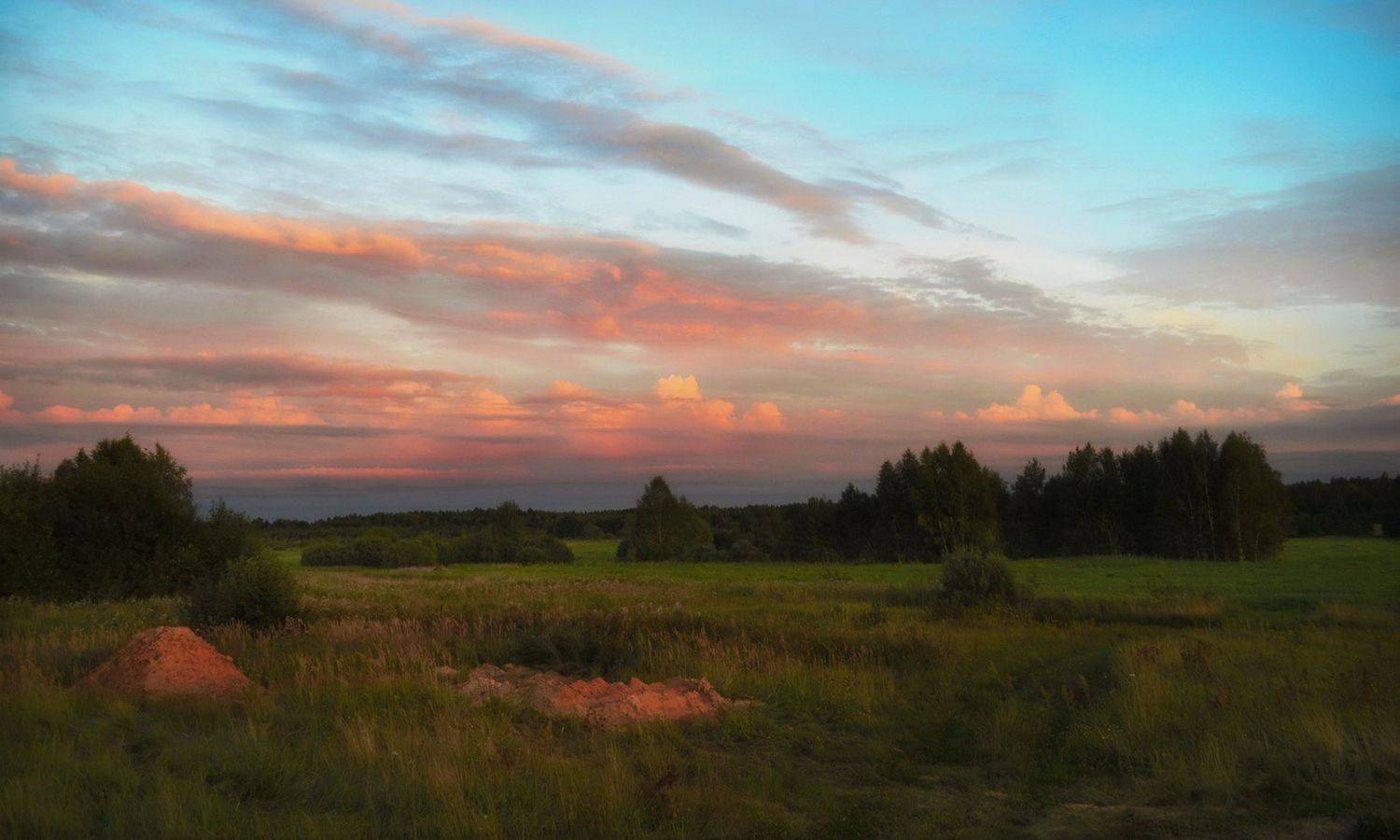 пейзаж,природа , Mikhail Novikov,вечер ,зима , Михаил Новиков