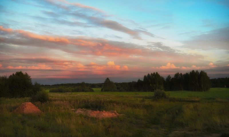 пейзаж,природа , Mikhail Novikov,вечер ,зима  Зимнее утро  фото превью