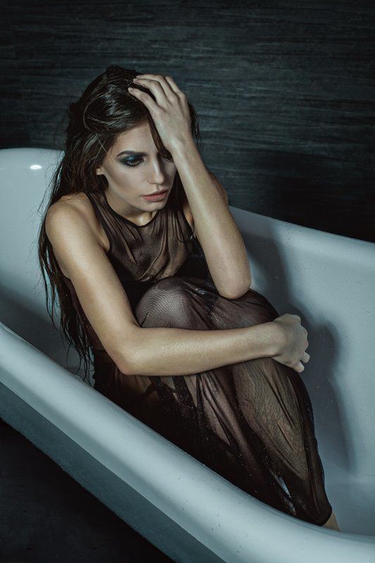 dark, beauty, portrait, desperation, girl, ivanna pritula Desperation фото превью