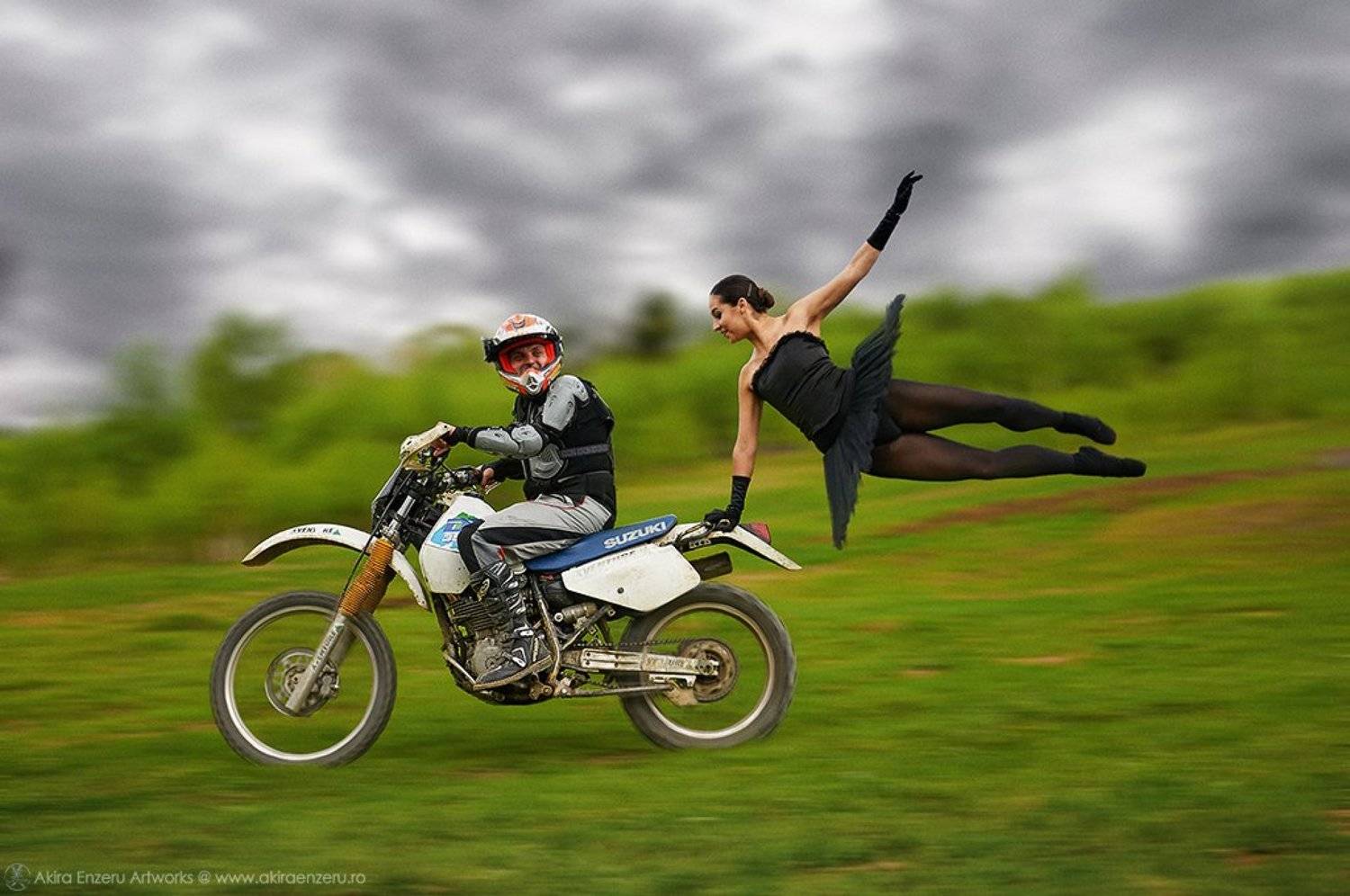 Ballerina, Extreme, Motorcycle, Sport, Enzeru Akira