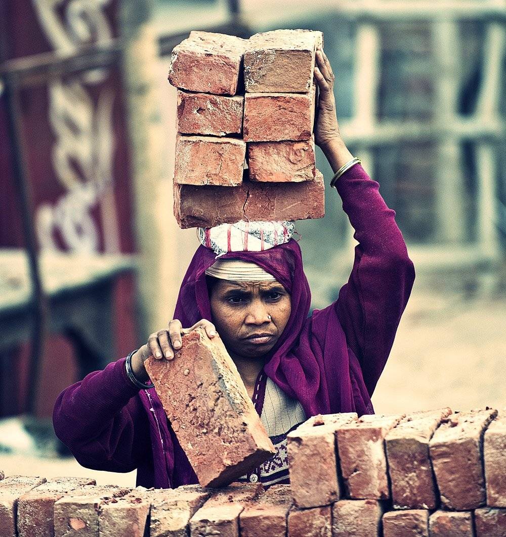 India, Indian, Portrait, Woman, Women, Work, Tomek Jungowski