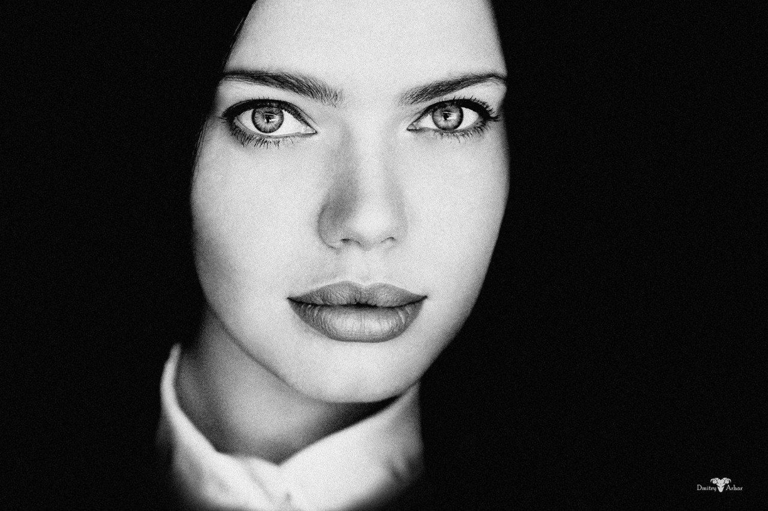 B&w, Beautiful, Beauty, Black and white, Bw, Dmitry Arhar, Girl, People, Photo, Portrait, Woman, Красота, Портрет, Портрет девушки, Портфолио, Фото, Фотография, Фотосессия, Dmitry Arhar