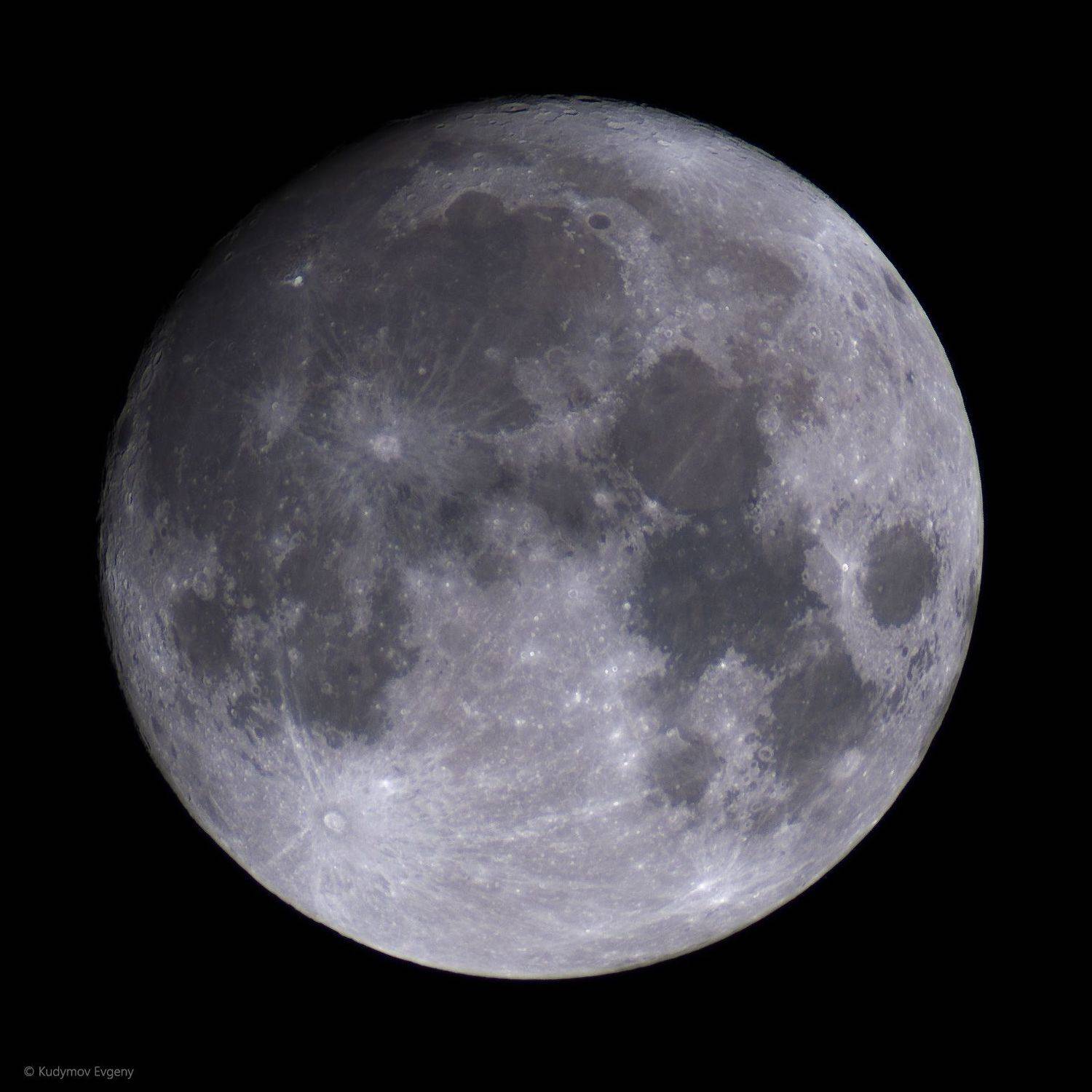 луна,астрофото, Евгений Кудымов