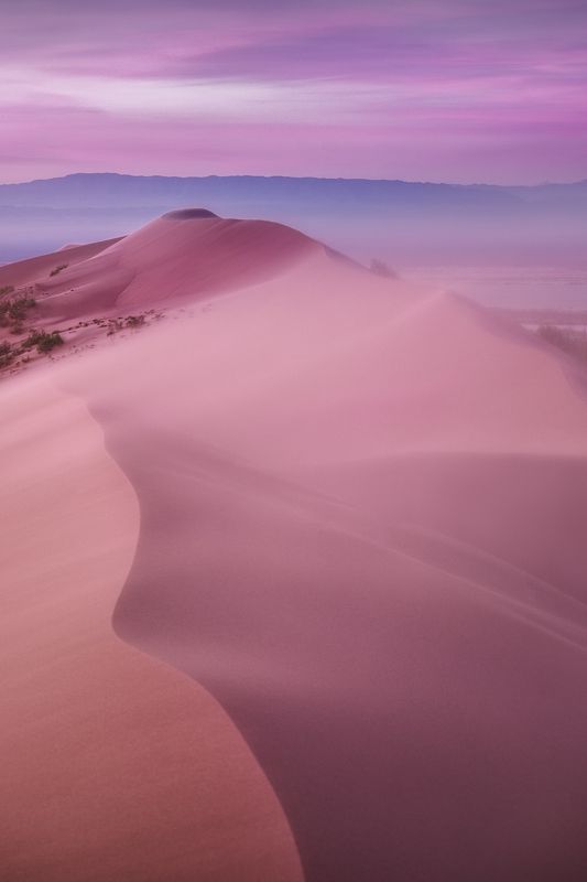 поющий бархан, алтын-эмель, казахстан, весна, рассвет, пустыня, песок Симфония пустыни фото превью