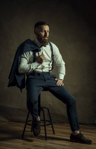 portrait of a man with a beard 2