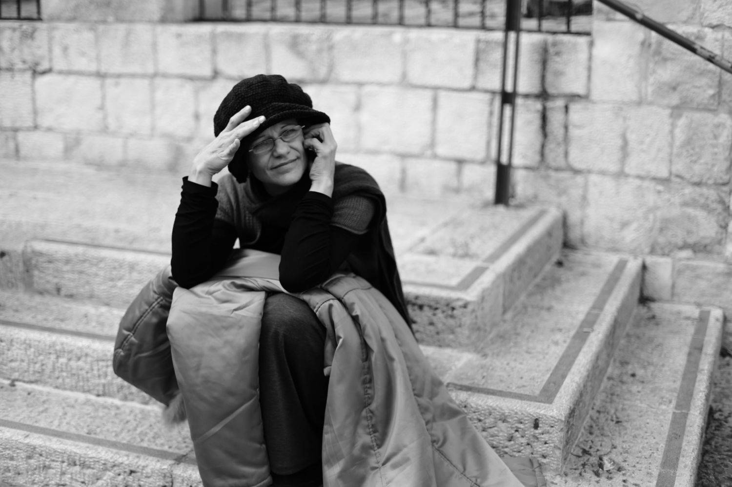 женщина, чб, ихраиль , Anastasia Tkachenko