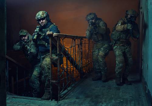 Съемка для страйкбольной команды St_District