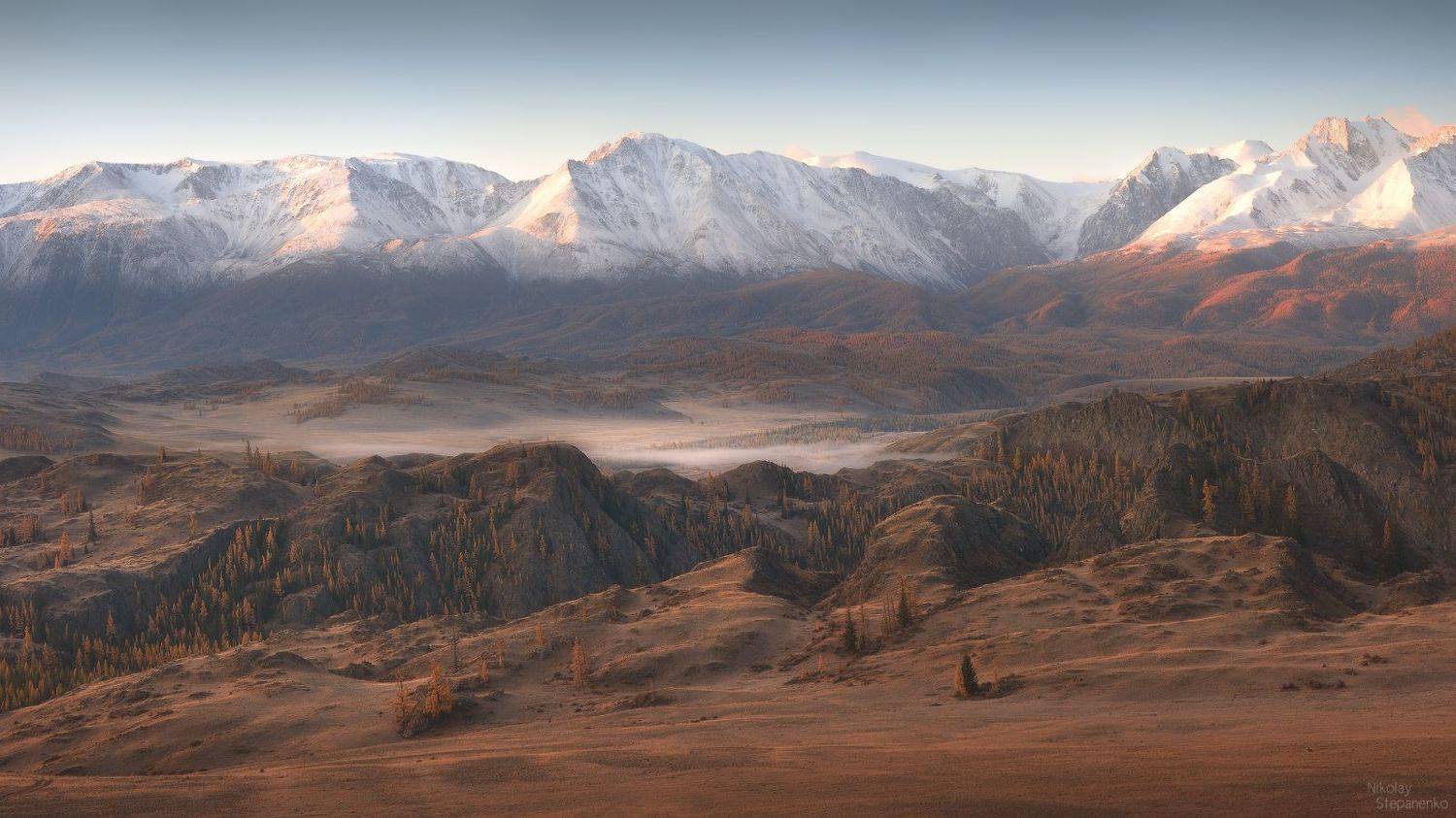 алтай, курай, осень, горы, северо-чуйский хребет, чуя, Николай Степаненко