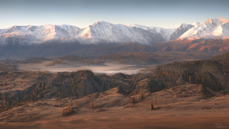 алтай, курай, осень, горы, северо-чуйский хребет, чуя Вспомнился снова прекрасный Алтай ❤ фото превью