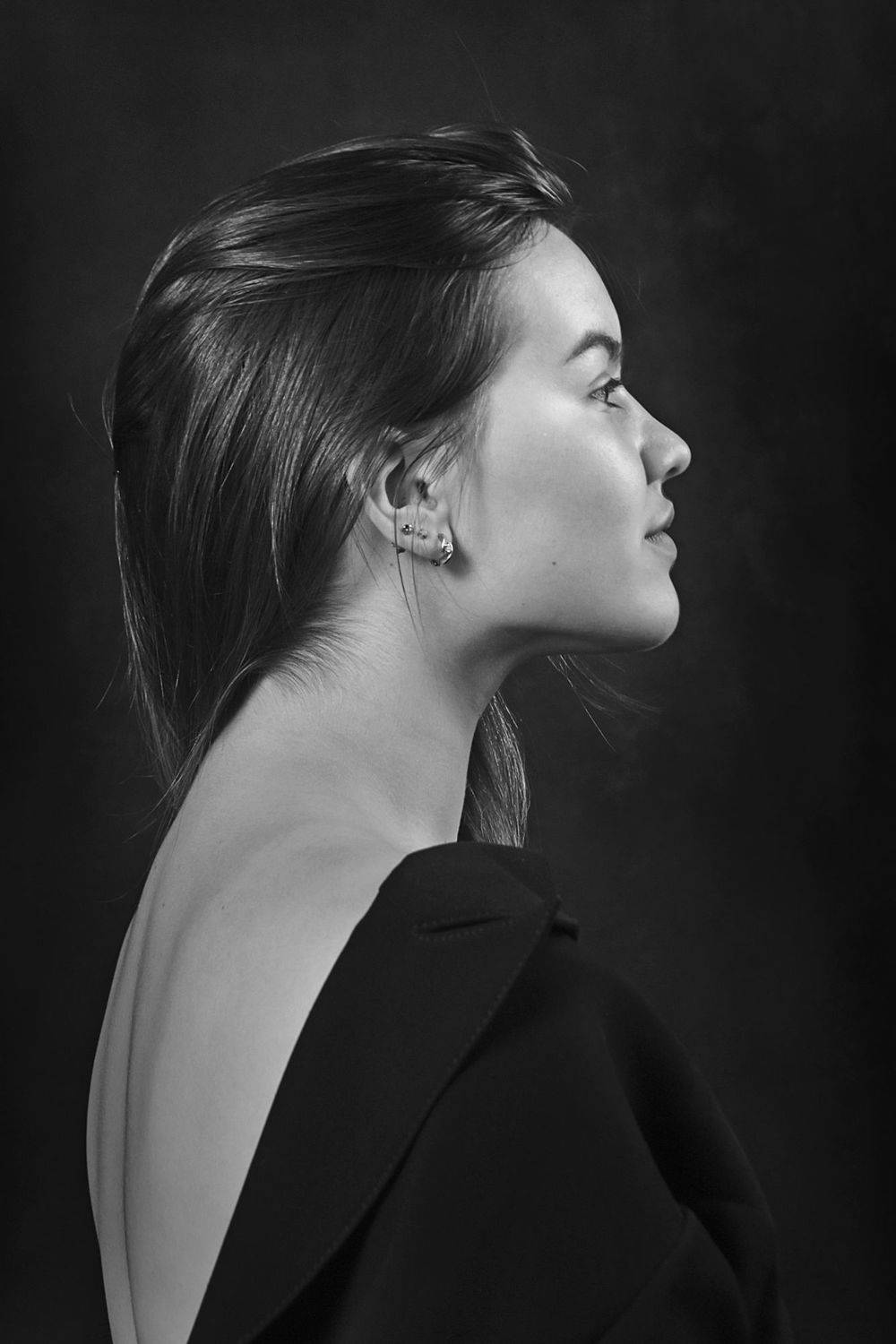 девушка, портрет, глаза, взгляд, волосы, апатиты, Николай Смоляк