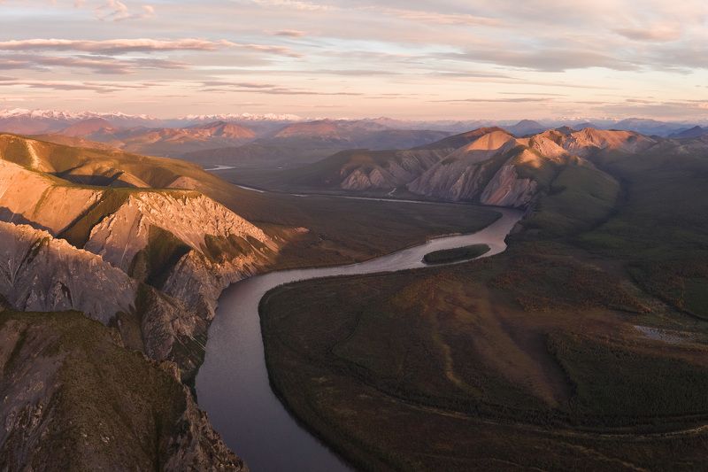 якутия, саха, россия, лето, горы, индигирка, река, восход, природа, пейзаж, yakutia, sakha, russia, summer, mountains, indigirka, river, sunrise, nature, landscape, dji Индигирка фото превью